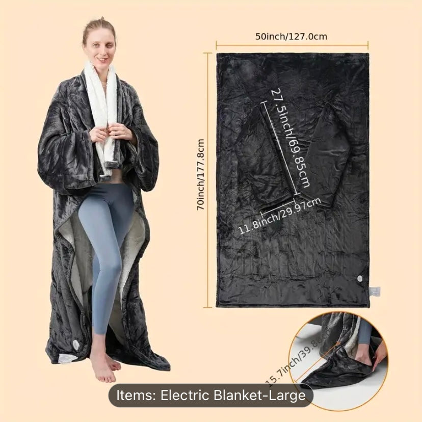 Wearable Heated Blanket