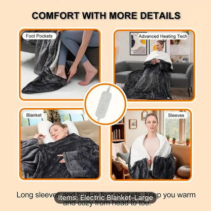 Wearable Heated Blanket